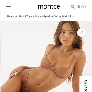 Montce Sparkle Bikini Mauve